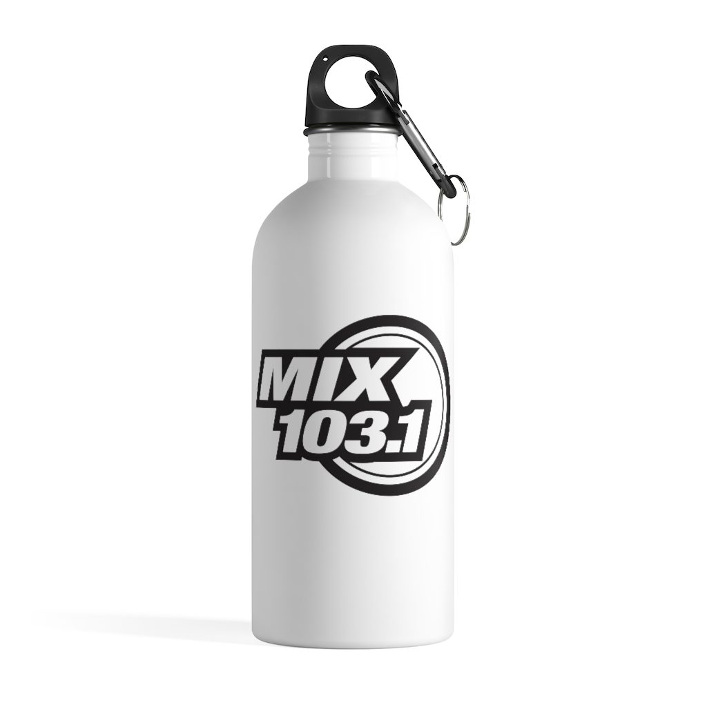 Mix Water Bottle Black Logo